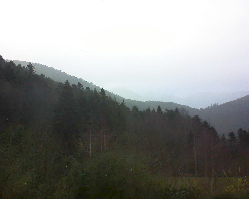 Le petit ballon vu depuis le Domaine Langmatt à Murbach le 08.12.2018 à 09:15 Le petit ballon (Alsace, Vosges) le 08.12.2018 à 09:15