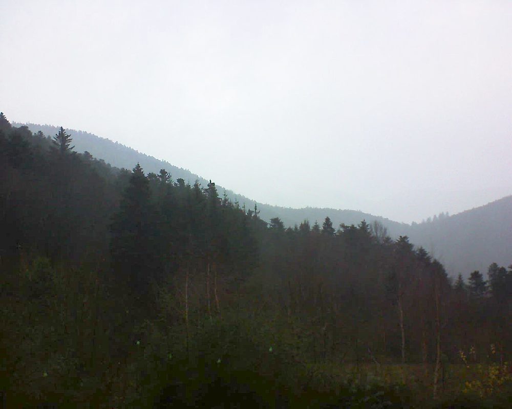 Le petit ballon vu depuis le Domaine Langmatt à Murbach le 08.12.2018 à 12:00 Le petit ballon (Alsace, Vosges) le 08.12.2018 à 12:00