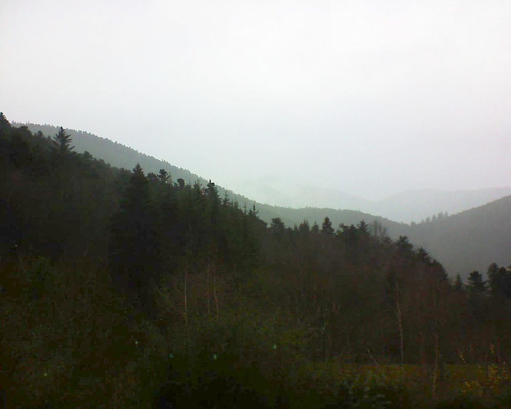 Le petit ballon vu depuis le Domaine Langmatt à Murbach le 08.12.2018 à 13:00 Le petit ballon (Alsace, Vosges) le 08.12.2018 à 13:00