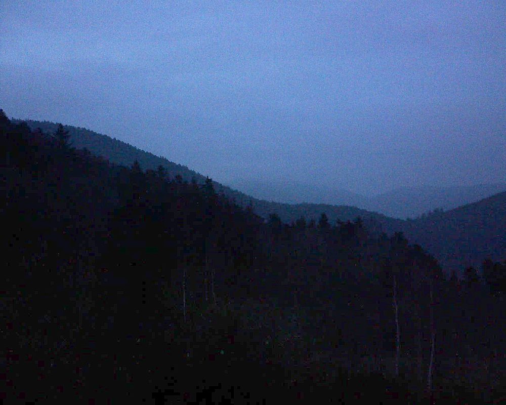 Le petit ballon vu depuis le Domaine Langmatt à Murbach le 15.12.2018 à 17:00 Le petit ballon (Alsace, Vosges) le 15.12.2018 à 17:00