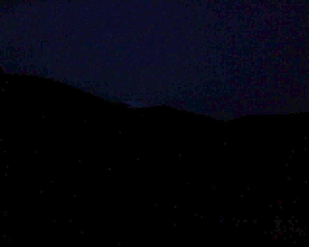 Le petit ballon vu depuis le Domaine Langmatt à Murbach le 18.12.2018 à 17:15 Le petit ballon (Alsace, Vosges) le 18.12.2018 à 17:15