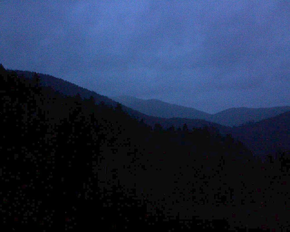 Le petit ballon vu depuis le Domaine Langmatt à Murbach le 21.12.2018 à 17:00 Le petit ballon (Alsace, Vosges) le 21.12.2018 à 17:00