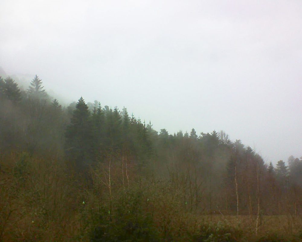 Le petit ballon vu depuis le Domaine Langmatt à Murbach le 23.12.2018 à 13:00 Le petit ballon (Alsace, Vosges) le 23.12.2018 à 13:00