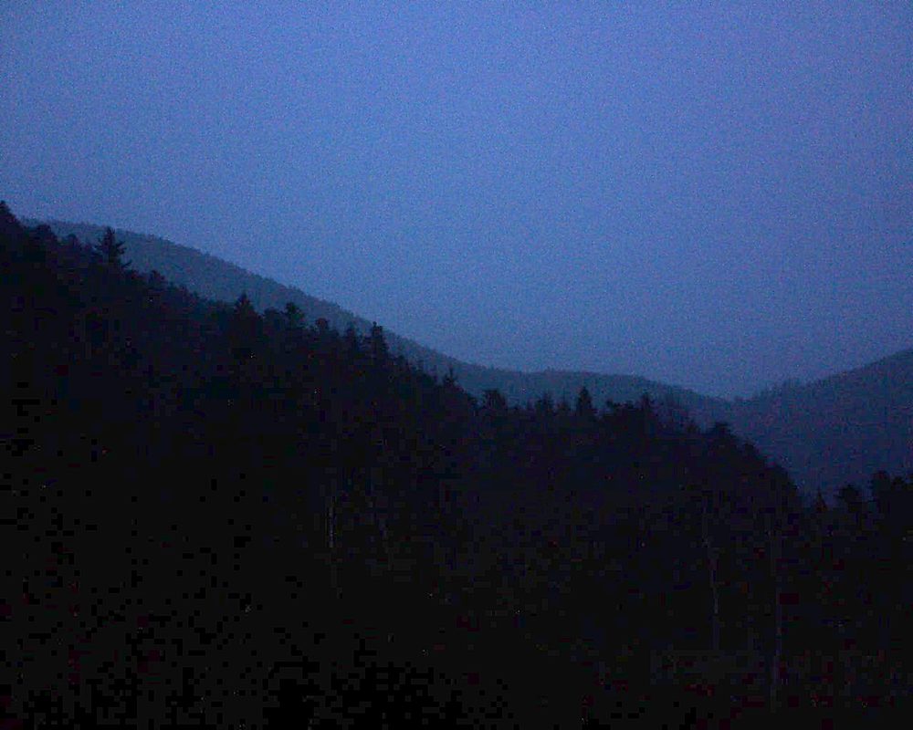 Le petit ballon vu depuis le Domaine Langmatt à Murbach le 23.12.2018 à 17:00 Le petit ballon (Alsace, Vosges) le 23.12.2018 à 17:00