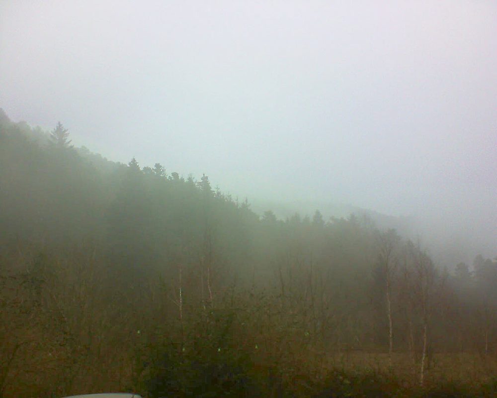 Le petit ballon vu depuis le Domaine Langmatt à Murbach le 31.12.2018 à 14:00 Le petit ballon (Alsace, Vosges) le 31.12.2018 à 14:00