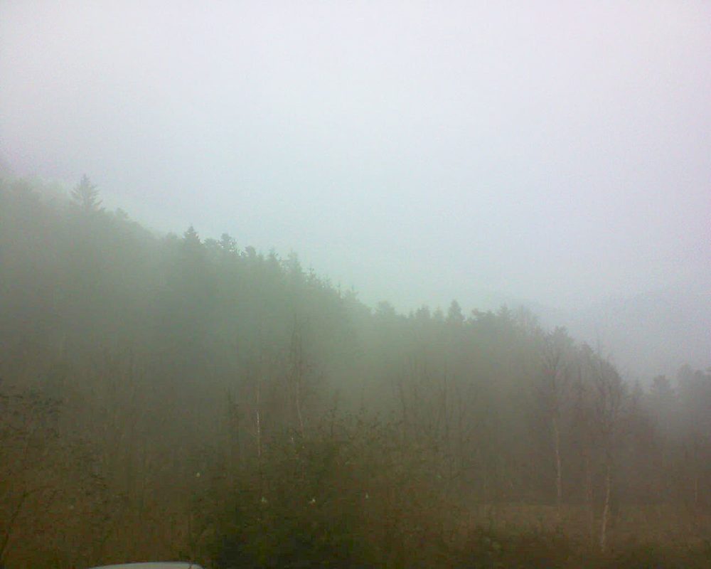 Le petit ballon vu depuis le Domaine Langmatt à Murbach le 31.12.2018 à 14:15 Le petit ballon (Alsace, Vosges) le 31.12.2018 à 14:15