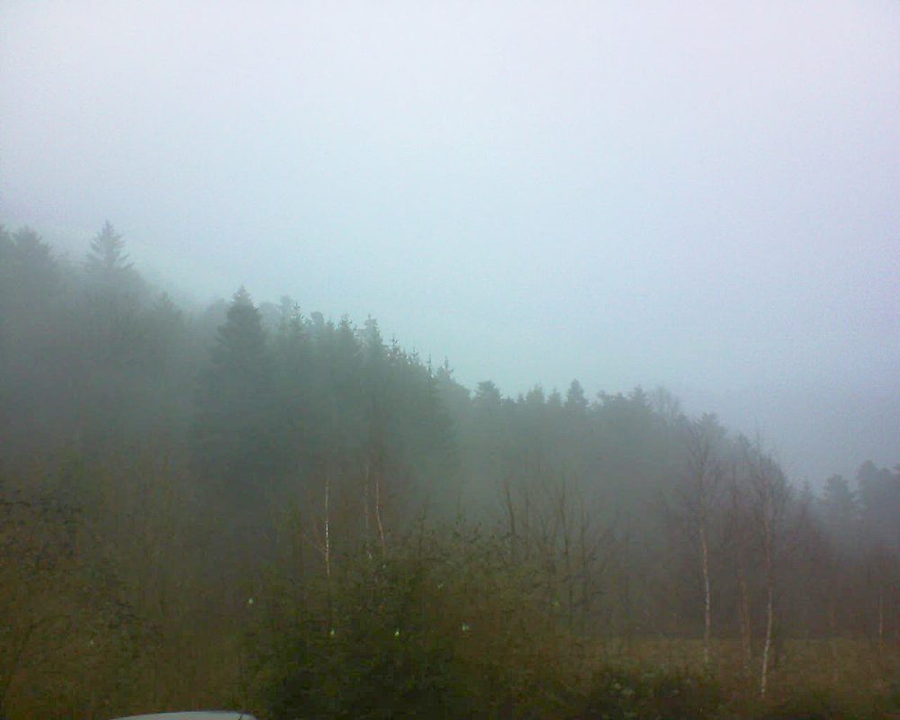 Le petit ballon vu depuis le Domaine Langmatt à Murbach le 31.12.2018 à 16:00 Le petit ballon (Alsace, Vosges) le 31.12.2018 à 16:00
