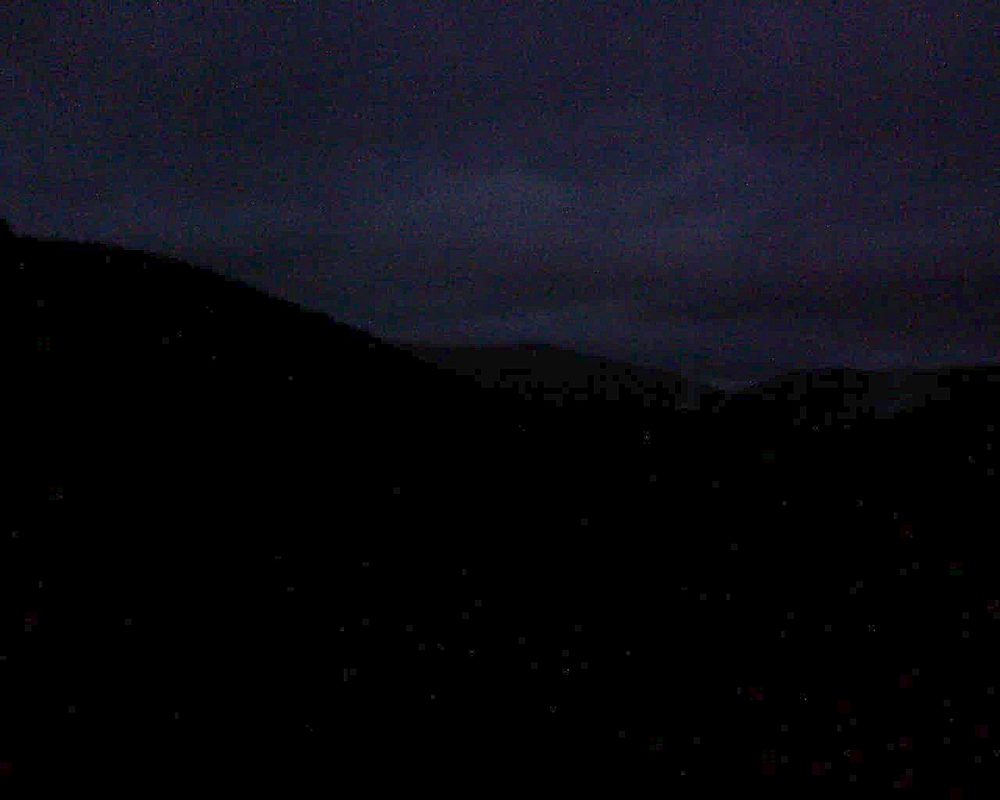 Le petit ballon vu depuis le Domaine Langmatt à Murbach le 01.01.2019 à 17:15 Le petit ballon (Alsace, Vosges) le 01.01.2019 à 17:15