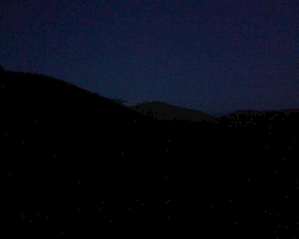 Le petit ballon vu depuis le Domaine Langmatt à Murbach le 02.01.2019 à 07:45 Le petit ballon (Alsace, Vosges) le 02.01.2019 à 07:45