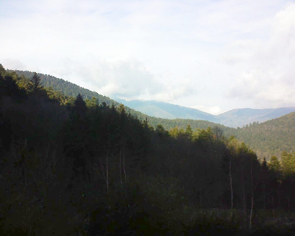 Le petit ballon vu depuis le Domaine Langmatt à Murbach le 04.01.2019 à 13:45 Le petit ballon (Alsace, Vosges) le 04.01.2019 à 13:45