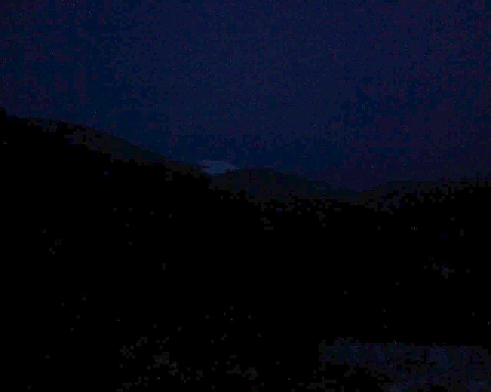Le petit ballon vu depuis le Domaine Langmatt à Murbach le 11.01.2019 à 07:45 Le petit ballon (Alsace, Vosges) le 11.01.2019 à 07:45