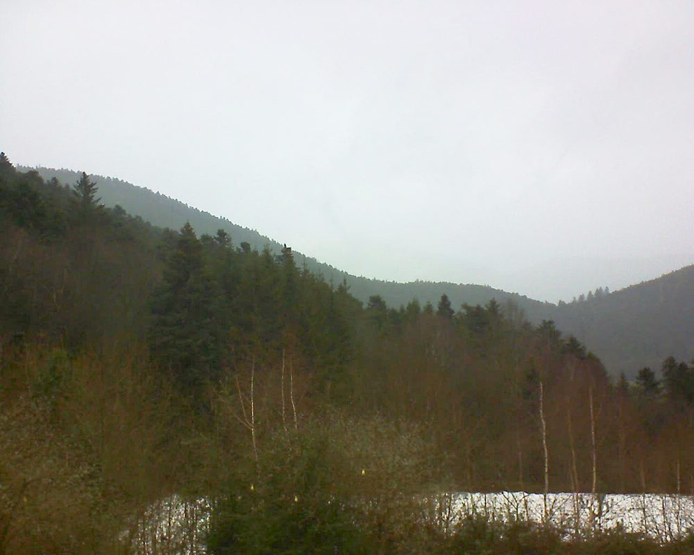 Le petit ballon vu depuis le Domaine Langmatt à Murbach le 13.01.2019 à 14:45 Le petit ballon (Alsace, Vosges) le 13.01.2019 à 14:45