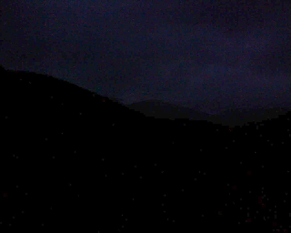 Le petit ballon vu depuis le Domaine Langmatt à Murbach le 14.01.2019 à 17:30 Le petit ballon (Alsace, Vosges) le 14.01.2019 à 17:30