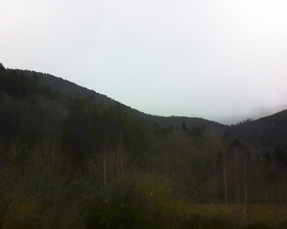 Le petit ballon vu depuis le Domaine Langmatt à Murbach le 17.01.2019 à 13:45 Le petit ballon (Alsace, Vosges) le 17.01.2019 à 13:45