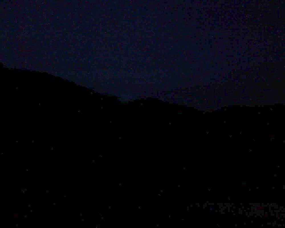 Le petit ballon vu depuis le Domaine Langmatt à Murbach le 18.01.2019 à 17:45 Le petit ballon (Alsace, Vosges) le 18.01.2019 à 17:45