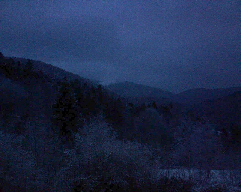 Le petit ballon vu depuis le Domaine Langmatt à Murbach le 25.01.2019 à 07:45 Le petit ballon (Alsace, Vosges) le 25.01.2019 à 07:45