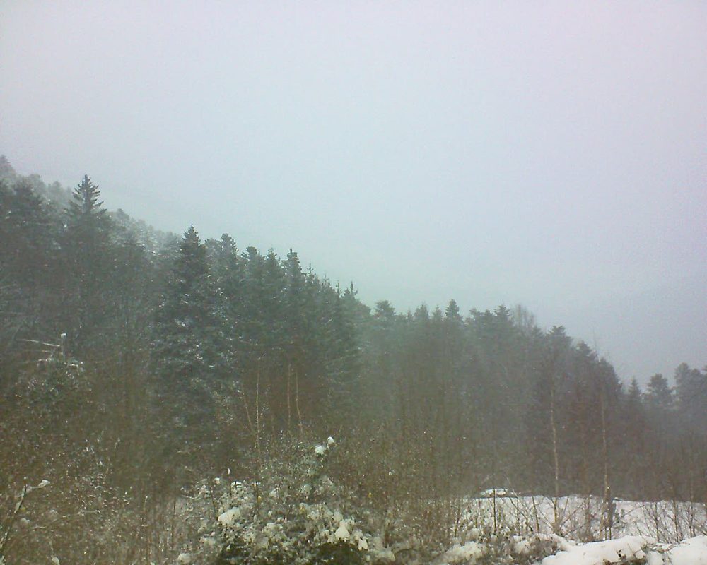 Le petit ballon vu depuis le Domaine Langmatt à Murbach le 28.01.2019 à 16:00 Le petit ballon (Alsace, Vosges) le 28.01.2019 à 16:00