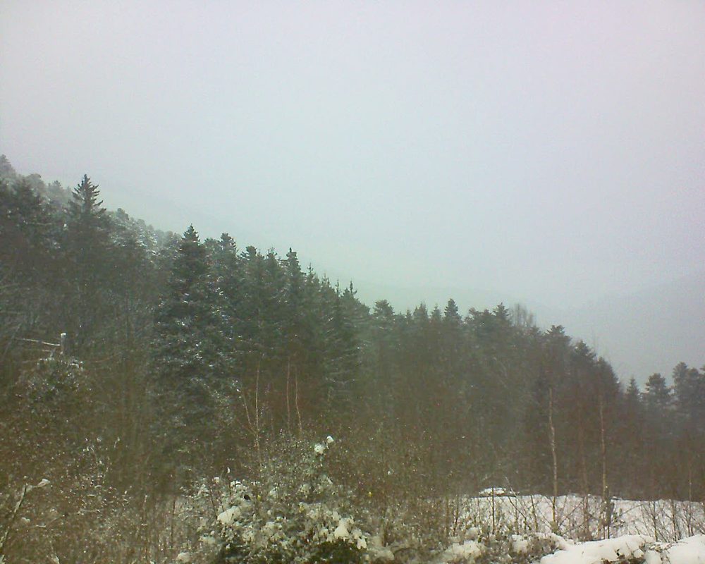 Le petit ballon vu depuis le Domaine Langmatt à Murbach le 28.01.2019 à 16:15 Le petit ballon (Alsace, Vosges) le 28.01.2019 à 16:15