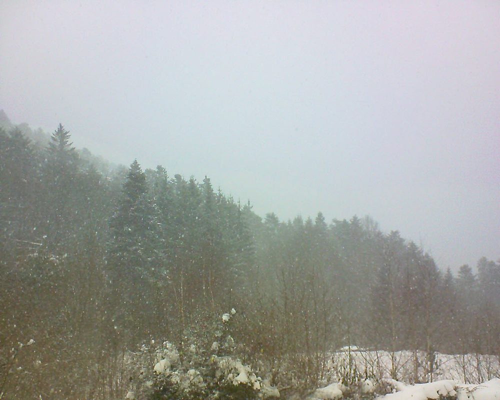 Le petit ballon vu depuis le Domaine Langmatt à Murbach le 30.01.2019 à 10:00 Le petit ballon (Alsace, Vosges) le 30.01.2019 à 10:00