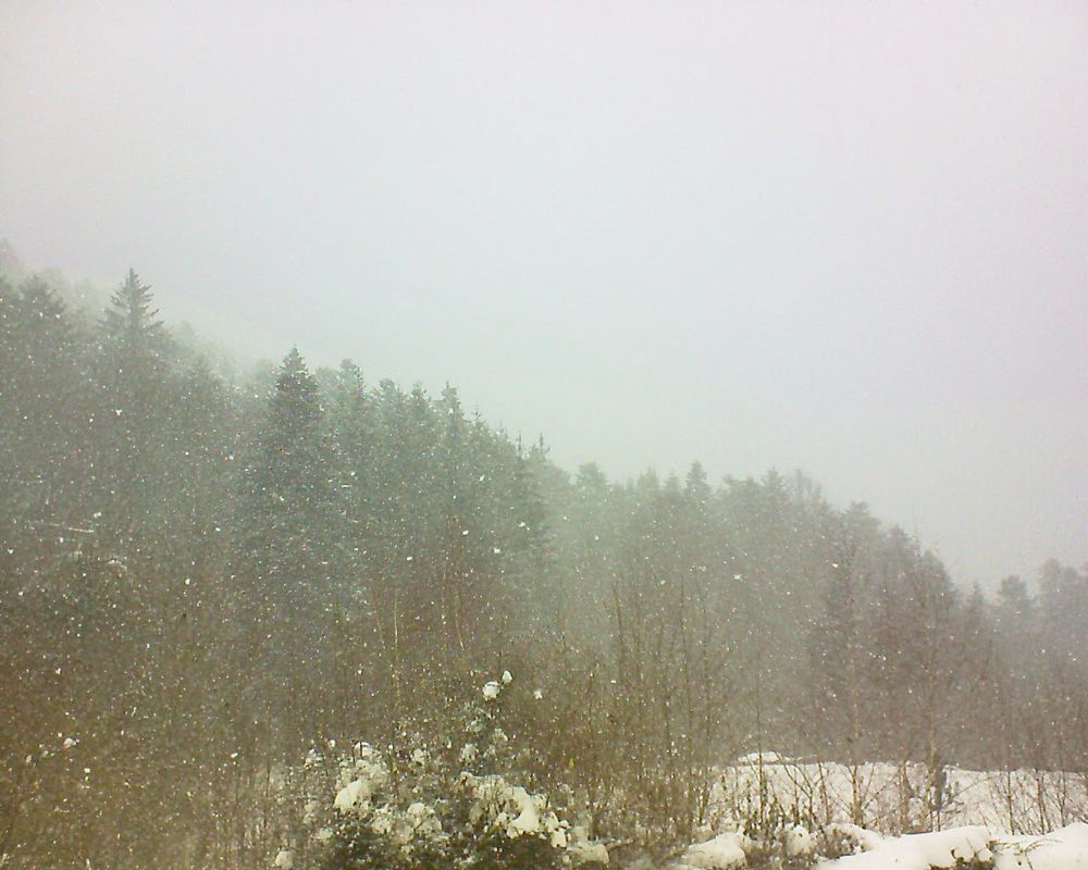 Le petit ballon vu depuis le Domaine Langmatt à Murbach le 30.01.2019 à 10:30 Le petit ballon (Alsace, Vosges) le 30.01.2019 à 10:30