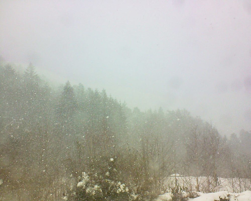 Le petit ballon vu depuis le Domaine Langmatt à Murbach le 30.01.2019 à 11:30 Le petit ballon (Alsace, Vosges) le 30.01.2019 à 11:30