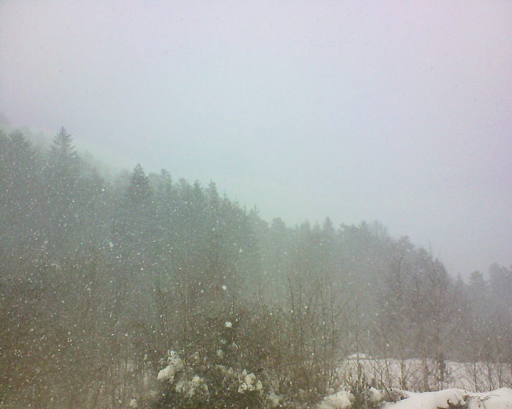 Le petit ballon vu depuis le Domaine Langmatt à Murbach le 30.01.2019 à 13:00 Le petit ballon (Alsace, Vosges) le 30.01.2019 à 13:00