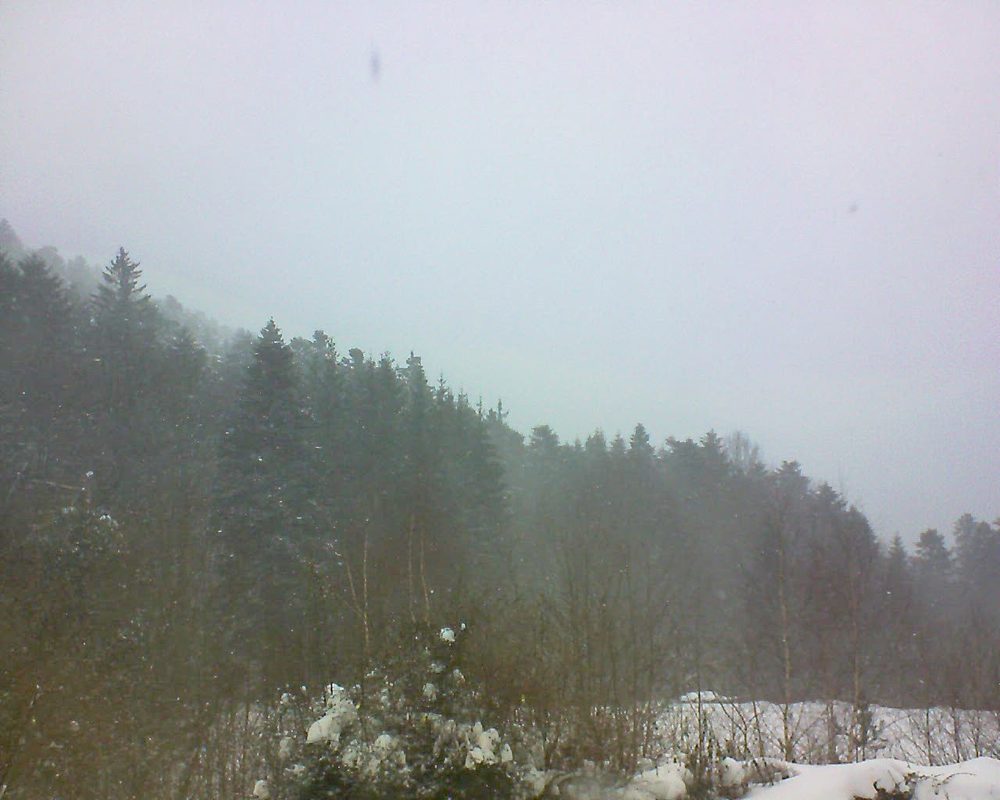 Le petit ballon vu depuis le Domaine Langmatt à Murbach le 30.01.2019 à 14:00 Le petit ballon (Alsace, Vosges) le 30.01.2019 à 14:00