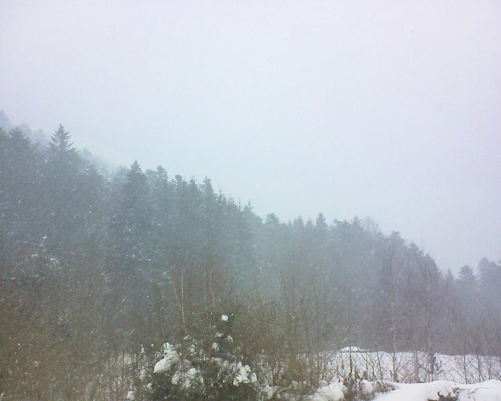 Le petit ballon vu depuis le Domaine Langmatt à Murbach le 30.01.2019 à 14:15 Le petit ballon (Alsace, Vosges) le 30.01.2019 à 14:15