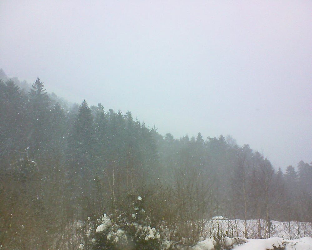 Le petit ballon vu depuis le Domaine Langmatt à Murbach le 30.01.2019 à 14:30 Le petit ballon (Alsace, Vosges) le 30.01.2019 à 14:30