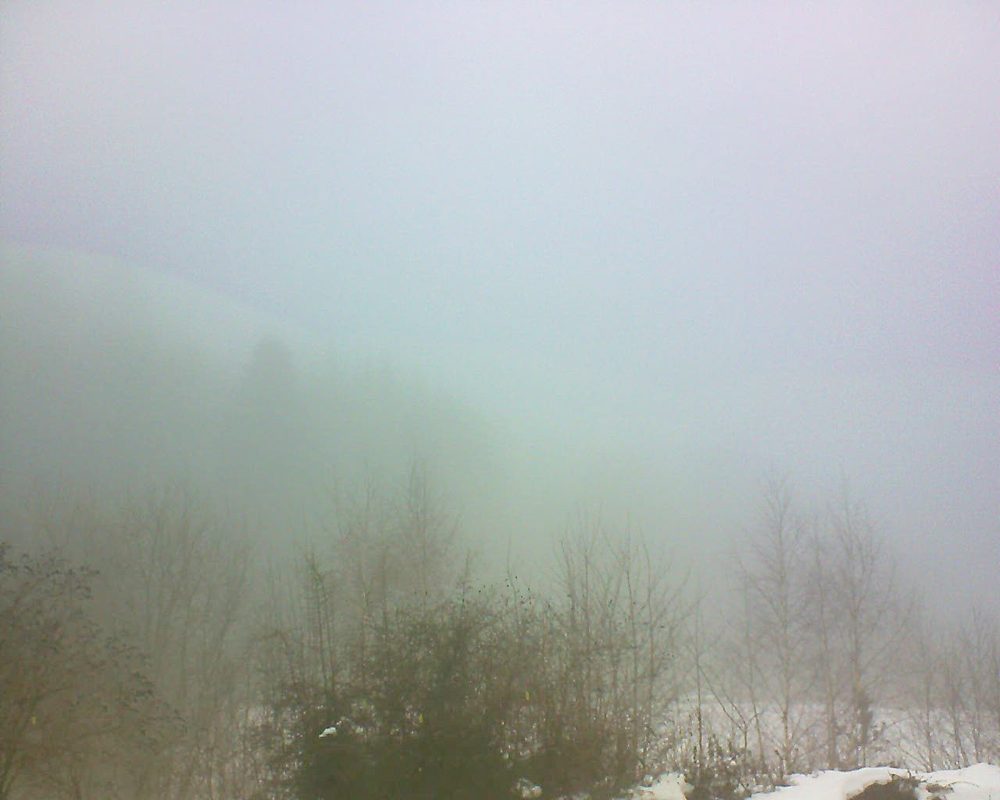 Le petit ballon vu depuis le Domaine Langmatt à Murbach le 01.02.2019 à 09:30 Le petit ballon (Alsace, Vosges) le 01.02.2019 à 09:30