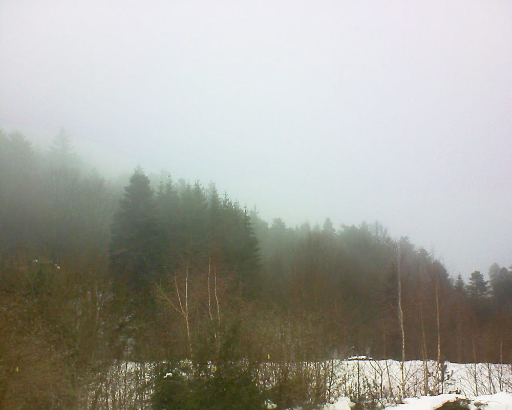 Le petit ballon vu depuis le Domaine Langmatt à Murbach le 01.02.2019 à 10:45 Le petit ballon (Alsace, Vosges) le 01.02.2019 à 10:45