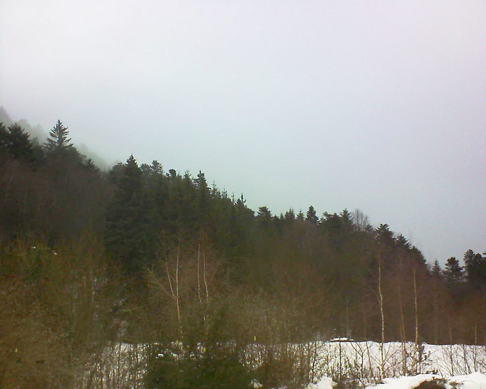 Le petit ballon vu depuis le Domaine Langmatt à Murbach le 01.02.2019 à 11:30 Le petit ballon (Alsace, Vosges) le 01.02.2019 à 11:30