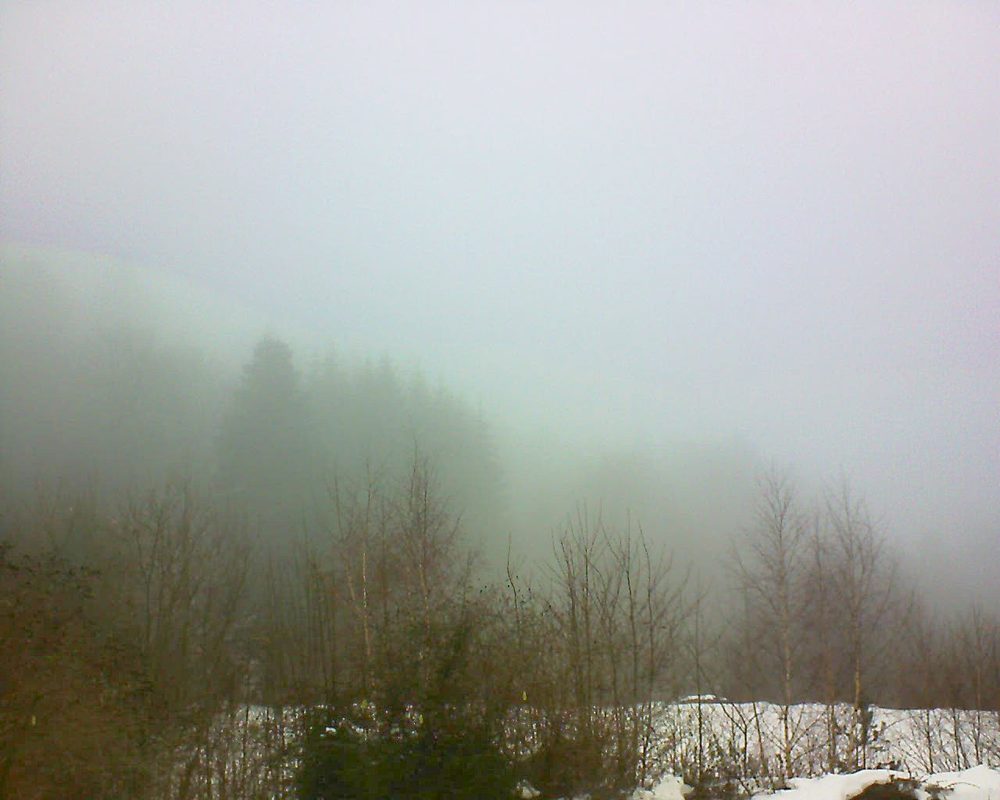 Le petit ballon vu depuis le Domaine Langmatt à Murbach le 01.02.2019 à 11:45 Le petit ballon (Alsace, Vosges) le 01.02.2019 à 11:45