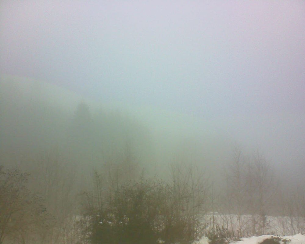 Le petit ballon vu depuis le Domaine Langmatt à Murbach le 01.02.2019 à 12:15 Le petit ballon (Alsace, Vosges) le 01.02.2019 à 12:15