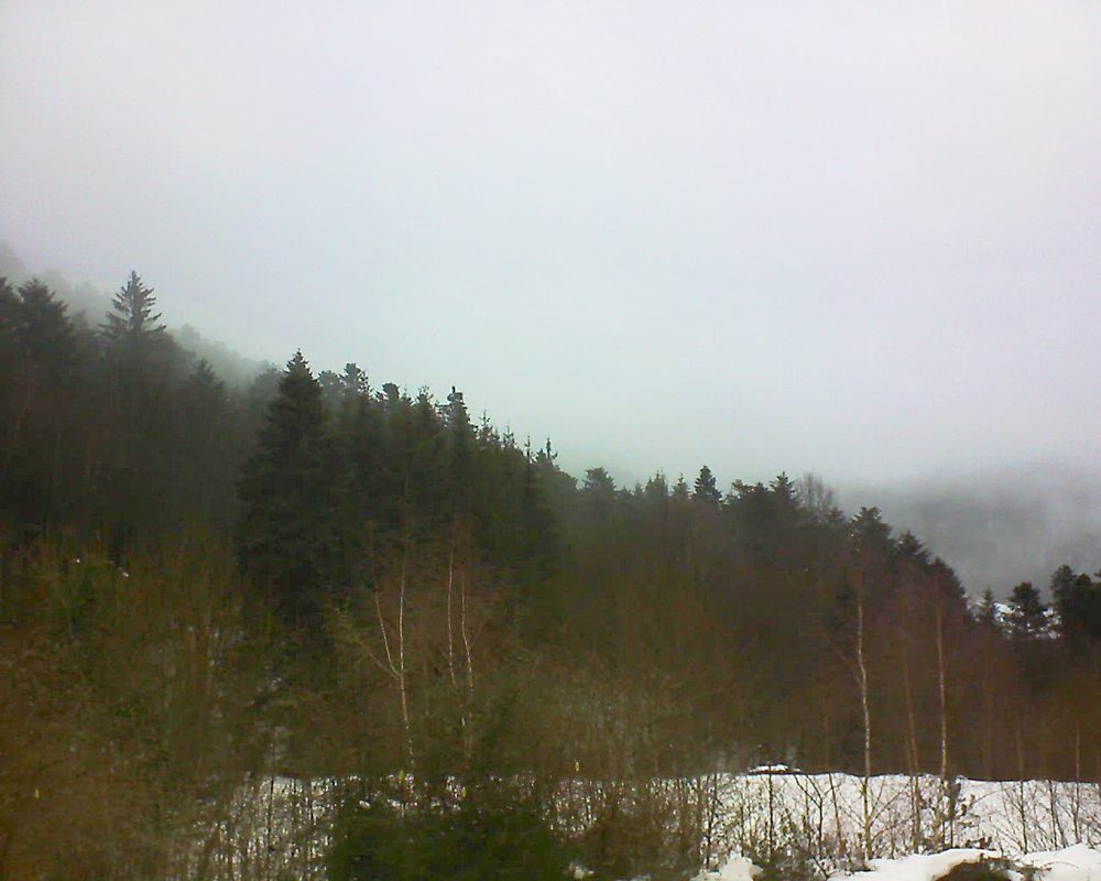 Le petit ballon vu depuis le Domaine Langmatt à Murbach le 01.02.2019 à 13:00 Le petit ballon (Alsace, Vosges) le 01.02.2019 à 13:00