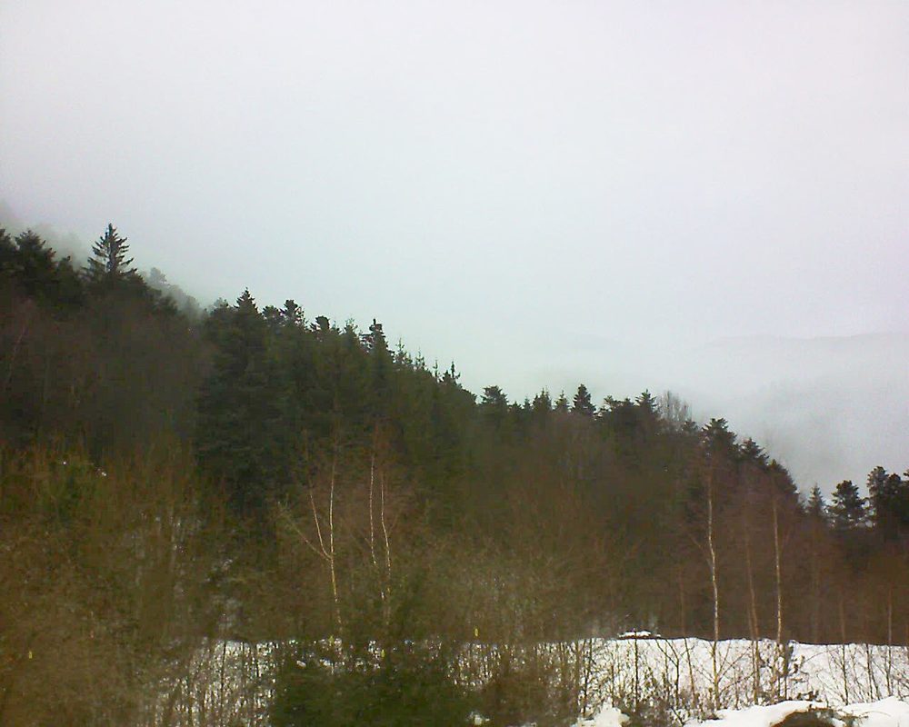 Le petit ballon vu depuis le Domaine Langmatt à Murbach le 01.02.2019 à 13:30 Le petit ballon (Alsace, Vosges) le 01.02.2019 à 13:30