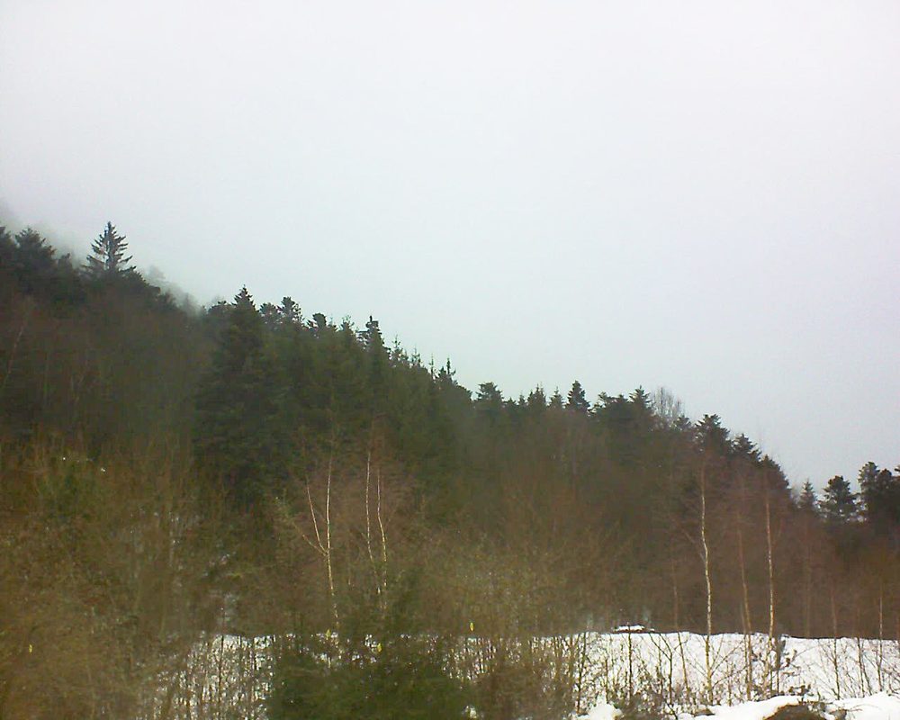 Le petit ballon vu depuis le Domaine Langmatt à Murbach le 01.02.2019 à 16:00 Le petit ballon (Alsace, Vosges) le 01.02.2019 à 16:00
