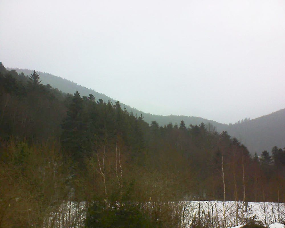 Le petit ballon vu depuis le Domaine Langmatt à Murbach le 07.02.2019 à 13:00 Le petit ballon (Alsace, Vosges) le 07.02.2019 à 13:00