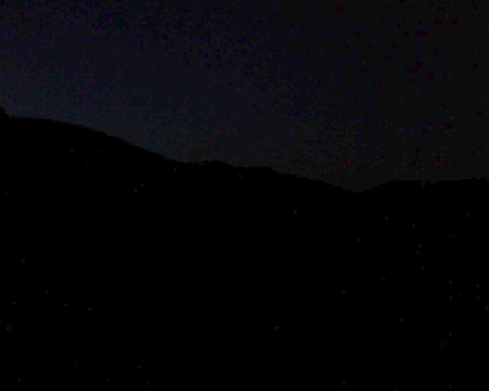 Le petit ballon vu depuis le Domaine Langmatt à Murbach le 25.02.2019 à 18:45 Le petit ballon (Alsace, Vosges) le 25.02.2019 à 18:45