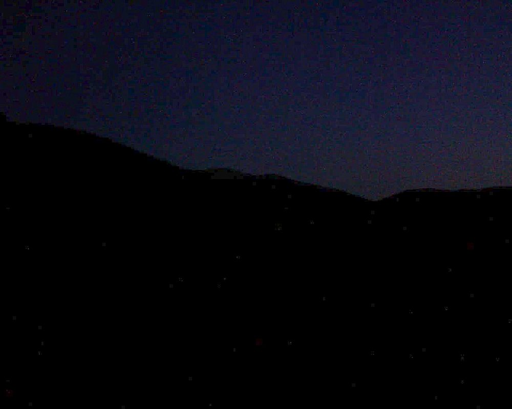 Le petit ballon vu depuis le Domaine Langmatt à Murbach le 27.02.2019 à 06:45 Le petit ballon (Alsace, Vosges) le 27.02.2019 à 06:45