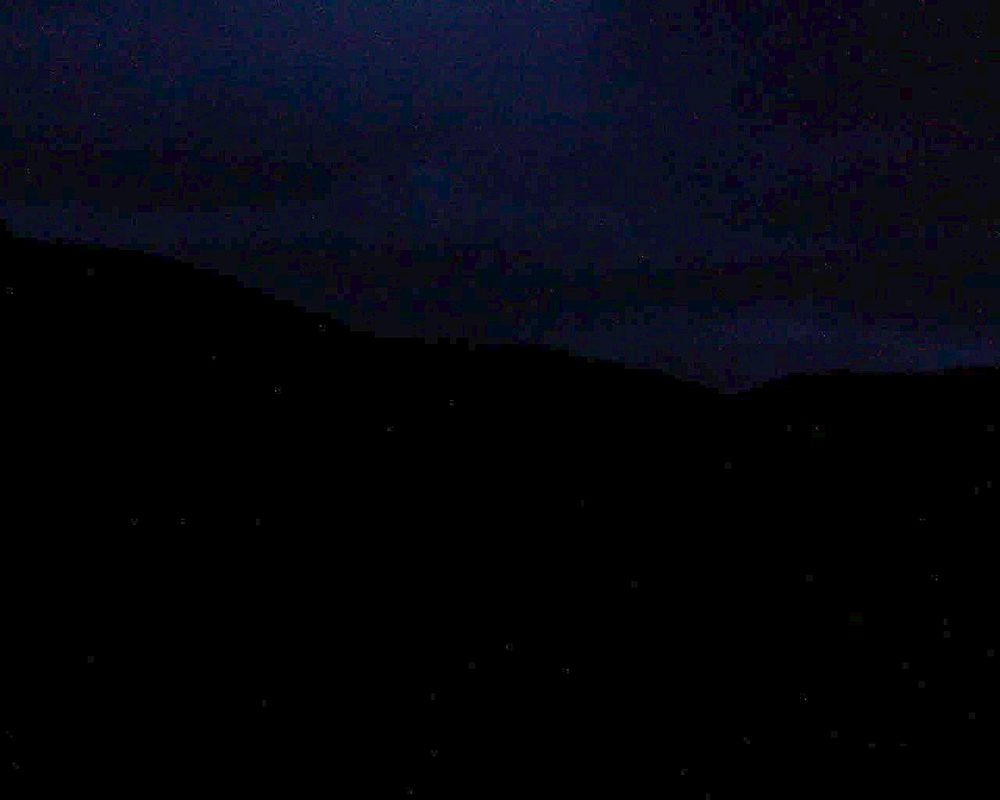 Le petit ballon vu depuis le Domaine Langmatt à Murbach le 03.03.2019 à 06:45 Le petit ballon (Alsace, Vosges) le 03.03.2019 à 06:45