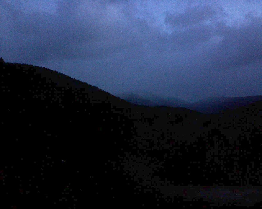 Le petit ballon vu depuis le Domaine Langmatt à Murbach le 05.03.2019 à 06:45 Le petit ballon (Alsace, Vosges) le 05.03.2019 à 06:45