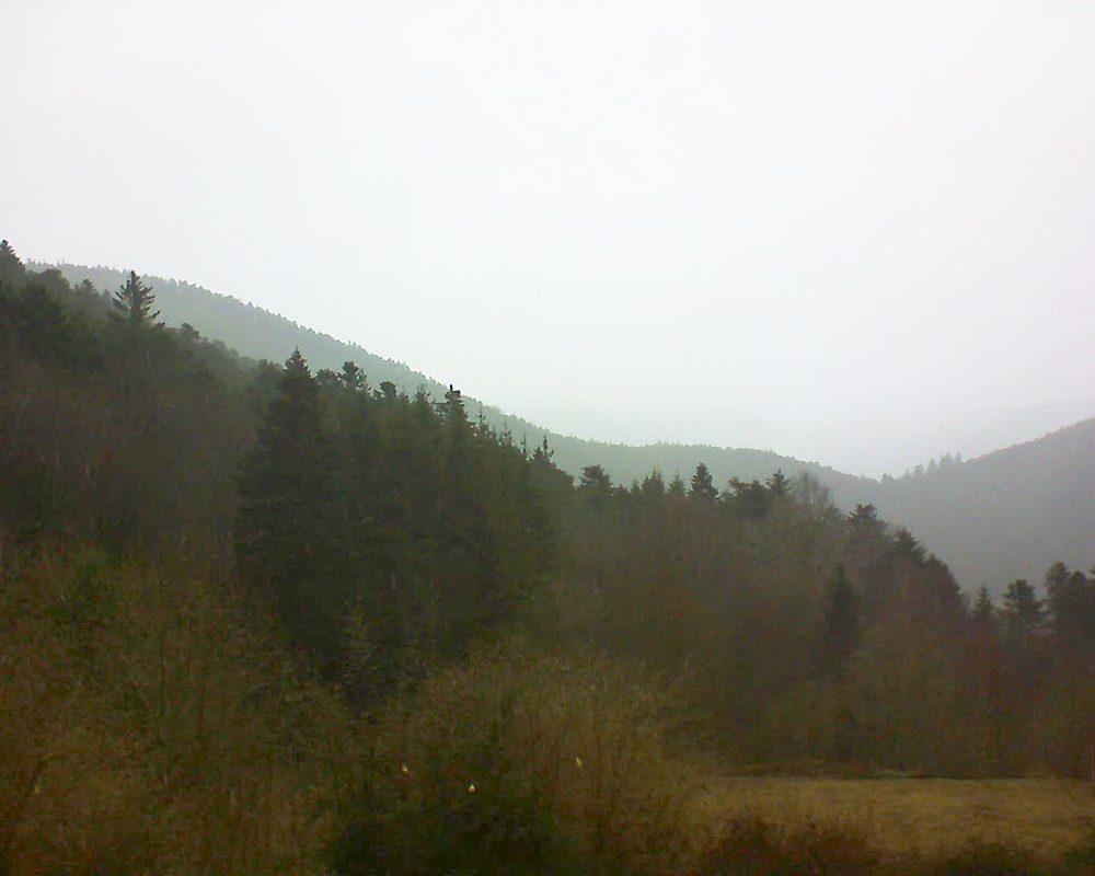 Le petit ballon vu depuis le Domaine Langmatt à Murbach le 05.03.2019 à 11:00 Le petit ballon (Alsace, Vosges) le 05.03.2019 à 11:00