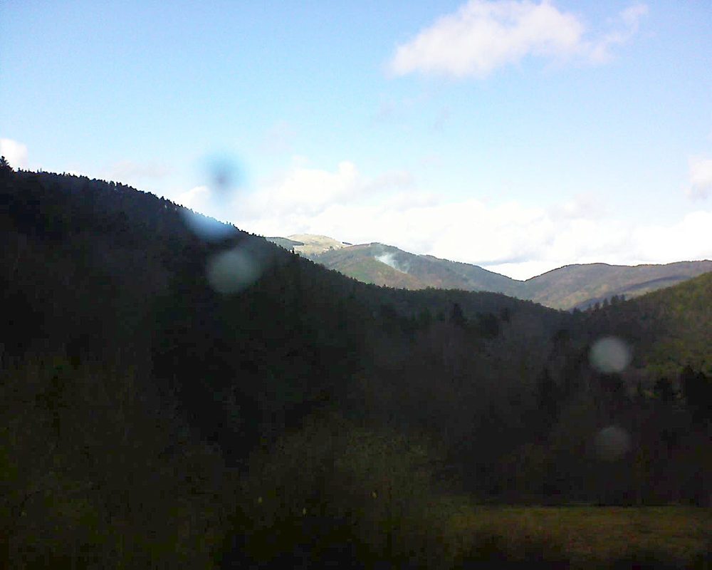 Le petit ballon vu depuis le Domaine Langmatt à Murbach le 07.03.2019 à 13:45 Le petit ballon (Alsace, Vosges) le 07.03.2019 à 13:45