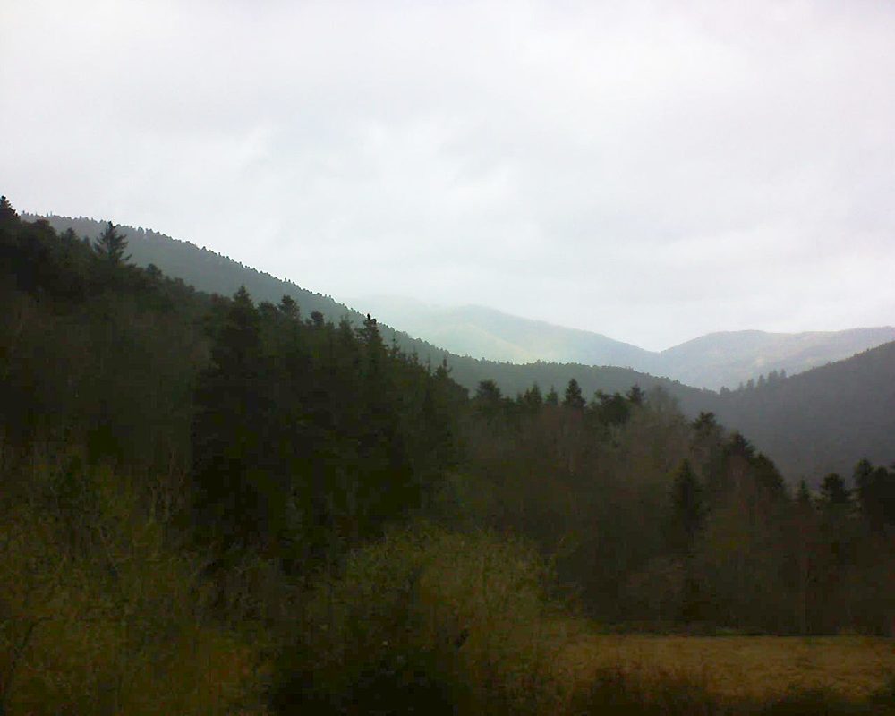 Le petit ballon vu depuis le Domaine Langmatt à Murbach le 09.03.2019 à 13:45 Le petit ballon (Alsace, Vosges) le 09.03.2019 à 13:45