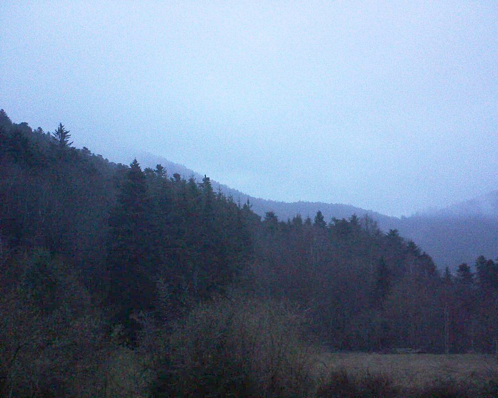 Le petit ballon vu depuis le Domaine Langmatt à Murbach le 15.03.2019 à 06:45 Le petit ballon (Alsace, Vosges) le 15.03.2019 à 06:45