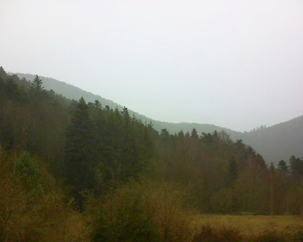 Le petit ballon vu depuis le Domaine Langmatt à Murbach le 15.03.2019 à 10:00 Le petit ballon (Alsace, Vosges) le 15.03.2019 à 10:00