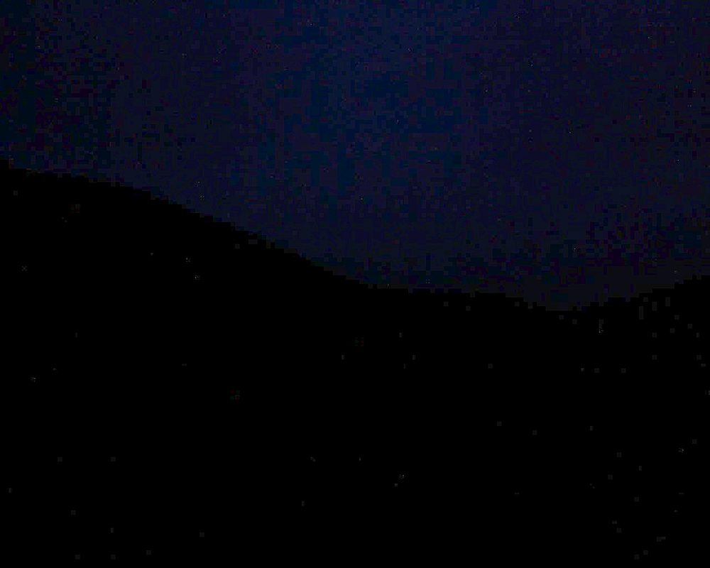 Le petit ballon vu depuis le Domaine Langmatt à Murbach le 15.03.2019 à 19:00 Le petit ballon (Alsace, Vosges) le 15.03.2019 à 19:00