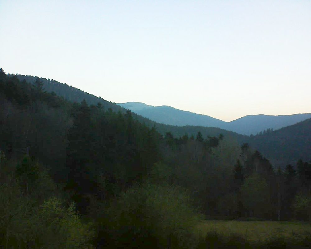 Le petit ballon vu depuis le Domaine Langmatt à Murbach le 23.03.2019 à 06:30 Le petit ballon (Alsace, Vosges) le 23.03.2019 à 06:30