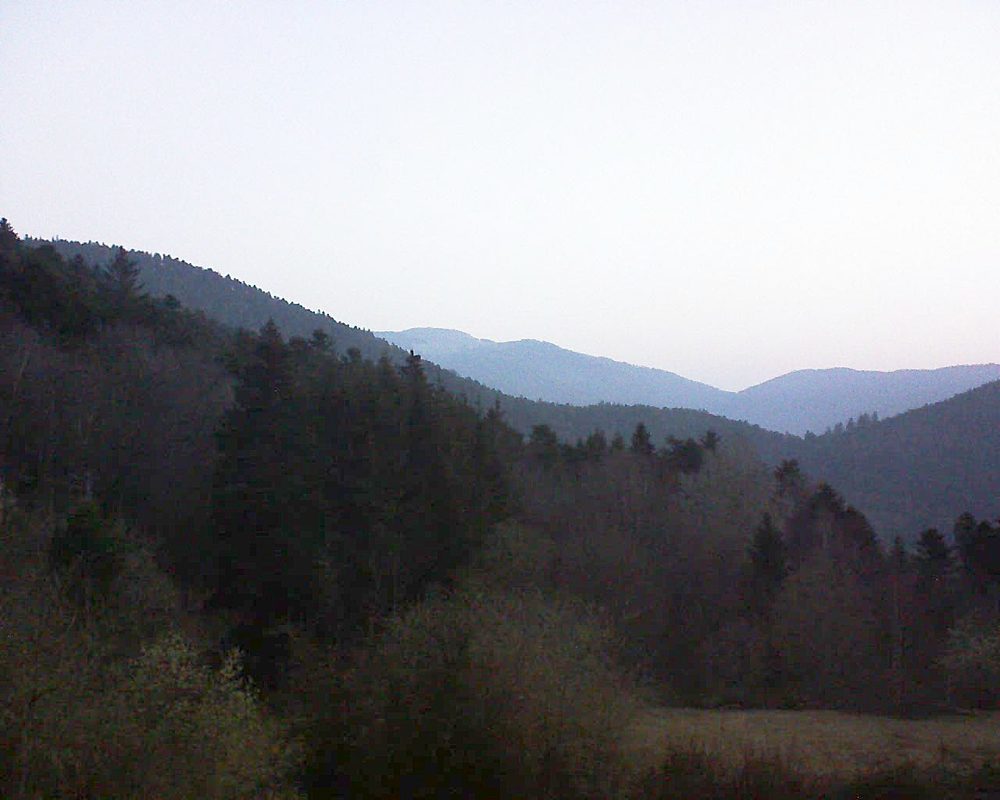 Le petit ballon vu depuis le Domaine Langmatt à Murbach le 24.03.2019 à 06:15 Le petit ballon (Alsace, Vosges) le 24.03.2019 à 06:15